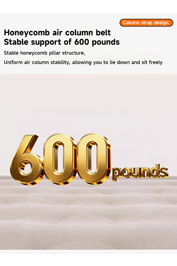 Inflatable bed automatic inflation mattress thickened and elevated - 8