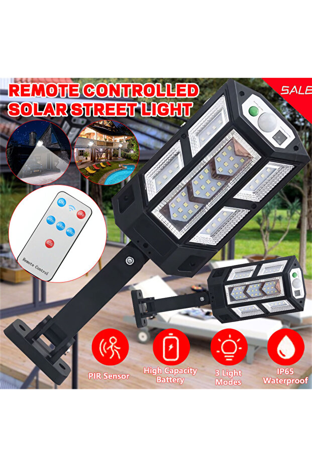 مصباح جداري يعمل بالطاقة الشمسية - 6