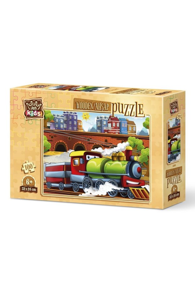 Art Kids - Where Are We Cheating?100 Piece Wooden Puzzle