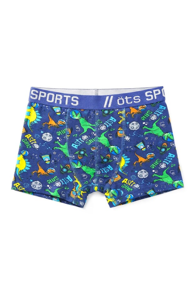 بوكسر للأولاد 3 قطع مطبوعة (96% قطن - 4% إيلاستين) - 8