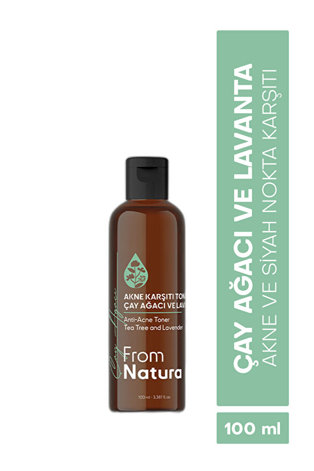Çay Ağacı ve Lavanta Akne ve Siyah Nokta Karşıtı Tonik 100 ml - 1