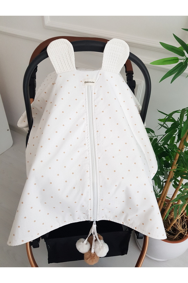 Puset Örtüsü Kulaklı Çift Katlı Minderli - 7