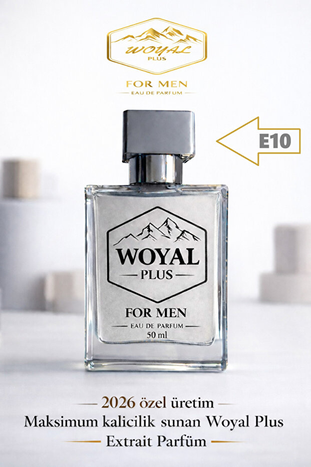 E10 – Erkek Parfüm EDP | Günlük Kullanıma Uygun, Ferah - 1