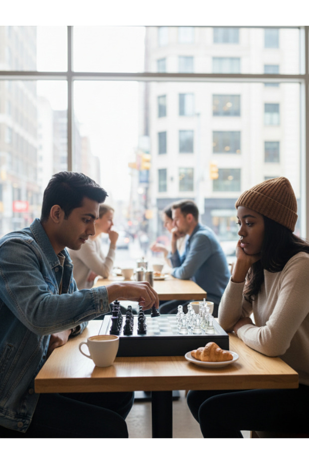 Kutulu Cam Satranç Seti - 3