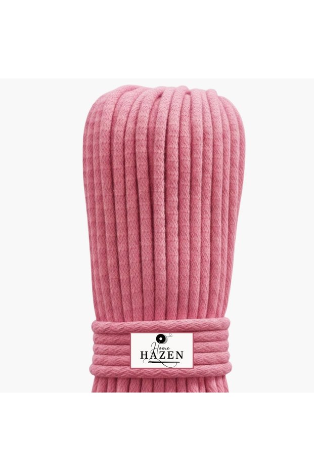 Cord Rope Cotton 4-5 mm 500 Gr 45-50 m Basket Bag Supla Rope - Pink
