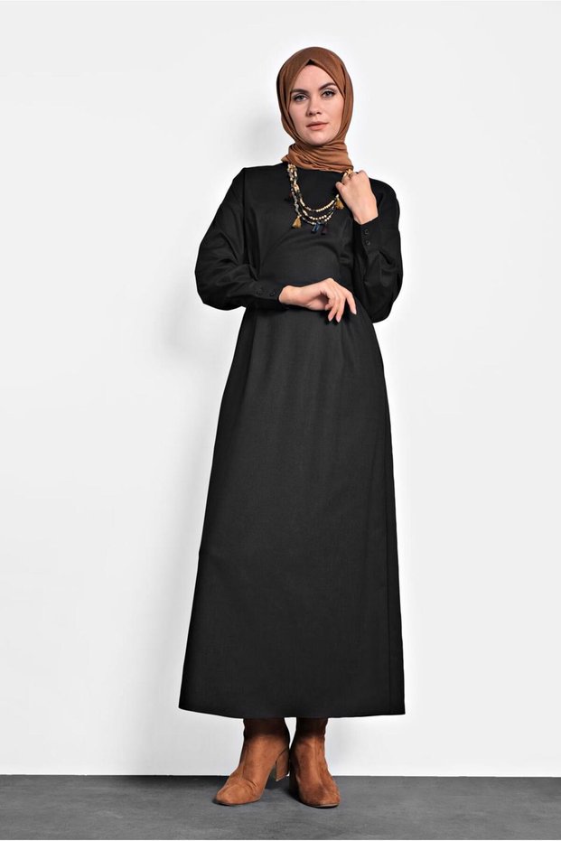 Zippered Dress with Bucket from the Back 40195