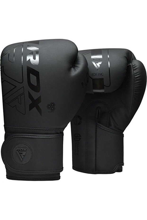 Kara F6 Siyah Boks Eldiveni - Boxing Glove - 6