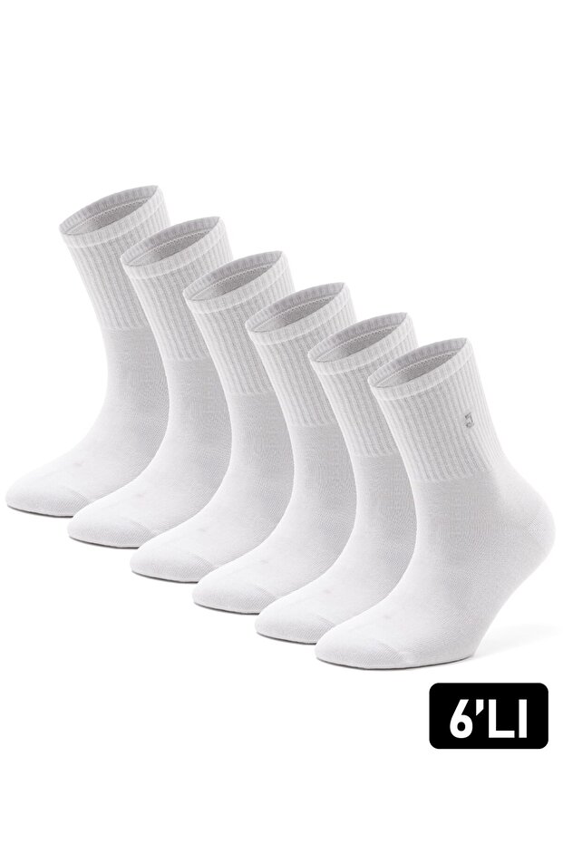 Öts Men's 6-Piece Tennis Socks (Cotton) Healthy Cotton Fabric - 14800