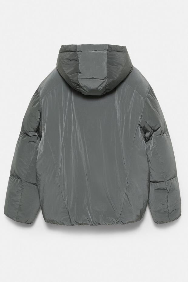 Kesimli şişme ceket - 5