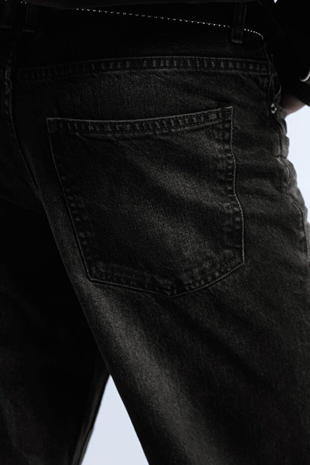 Düşük bel baggy jean - 4