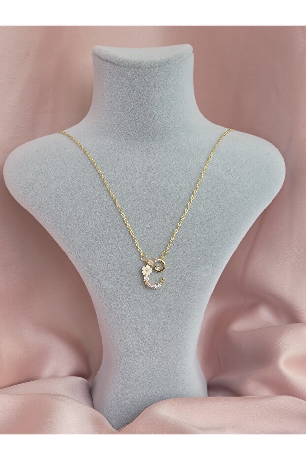 Çelik harf kolye - 5