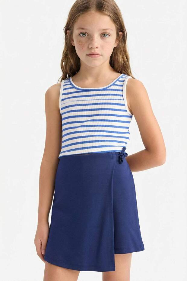 Kız Çocuk Basic Düz Şort Etek B4465A825SM - 3