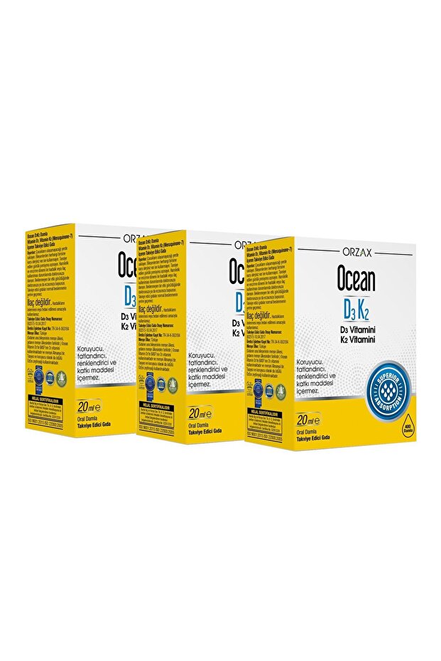 Vitamin D3 K2 3 Adet - 2