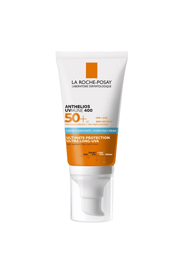 Anthelios UVMune SPF50+ - واقي شمسي مرطب وغير ملمس 50 مل