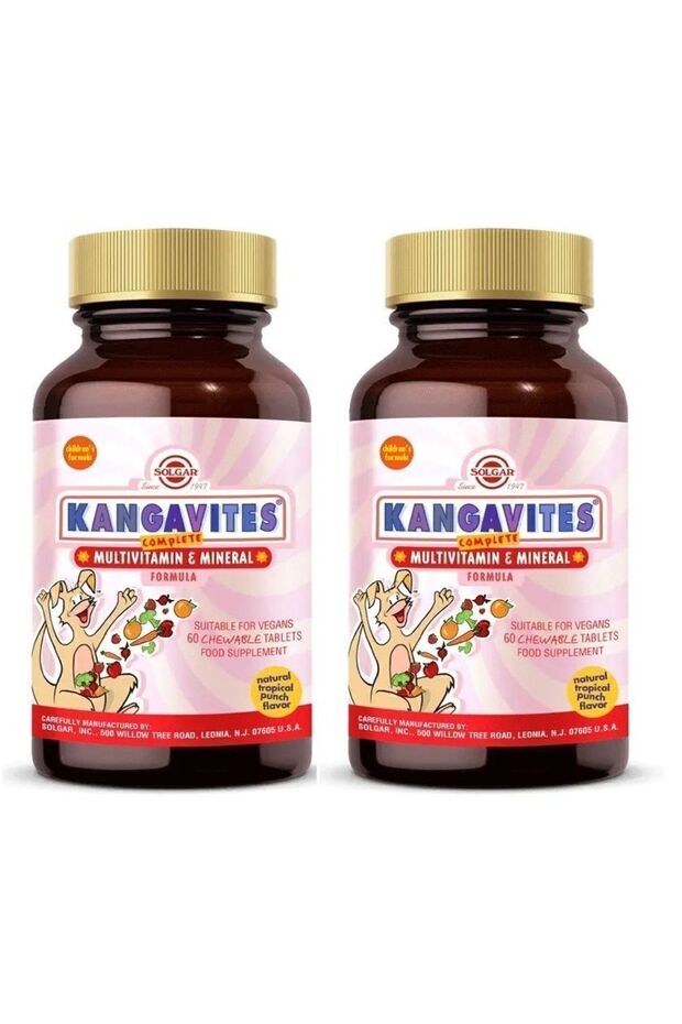 Kangavites Multivitamin & Mineral 60 Tablets 2 Pieces