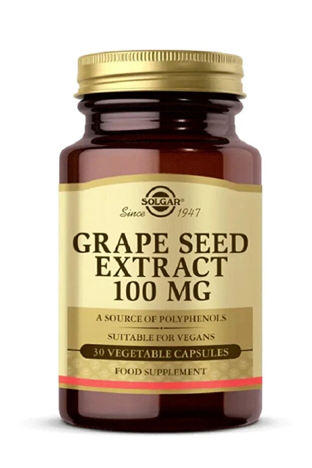 Grape Seed Extract 100mg 30 Kapsül - 2
