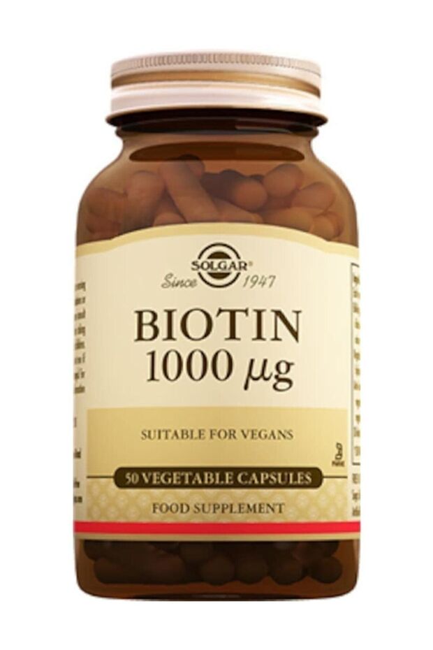 Biotin 1000 Mcg 50 Bitkisel Kapsül - 1