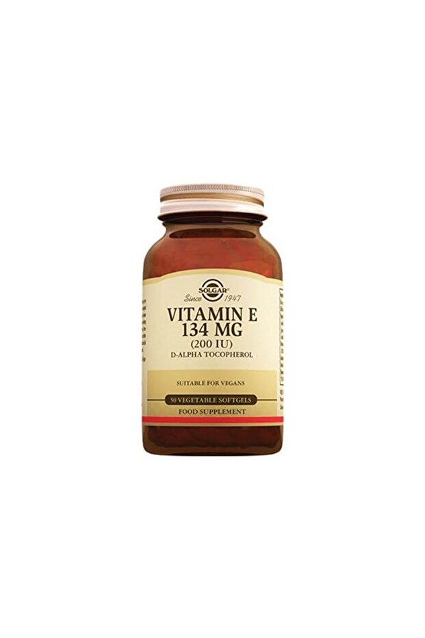 Vitamin E 200 Iu 50 Vegetable Softgel - 1