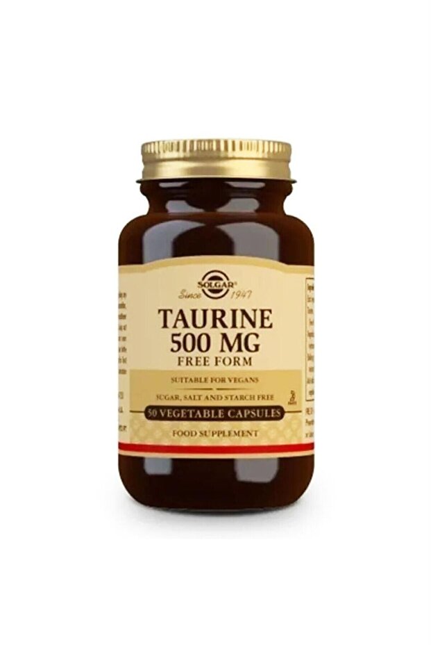 Taurin 500 mg 50 Kapsül - 1