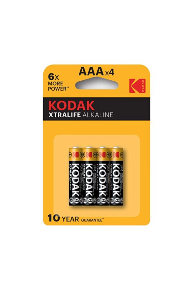 Xtralife Alk.K3A-4 İnce Pil 4.Lü - 1