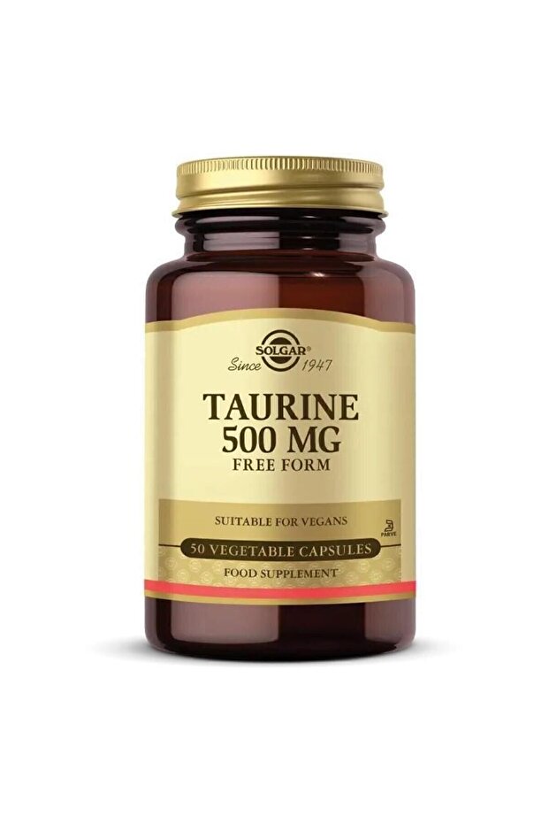Taurine 500 Mg 50 Kapsül