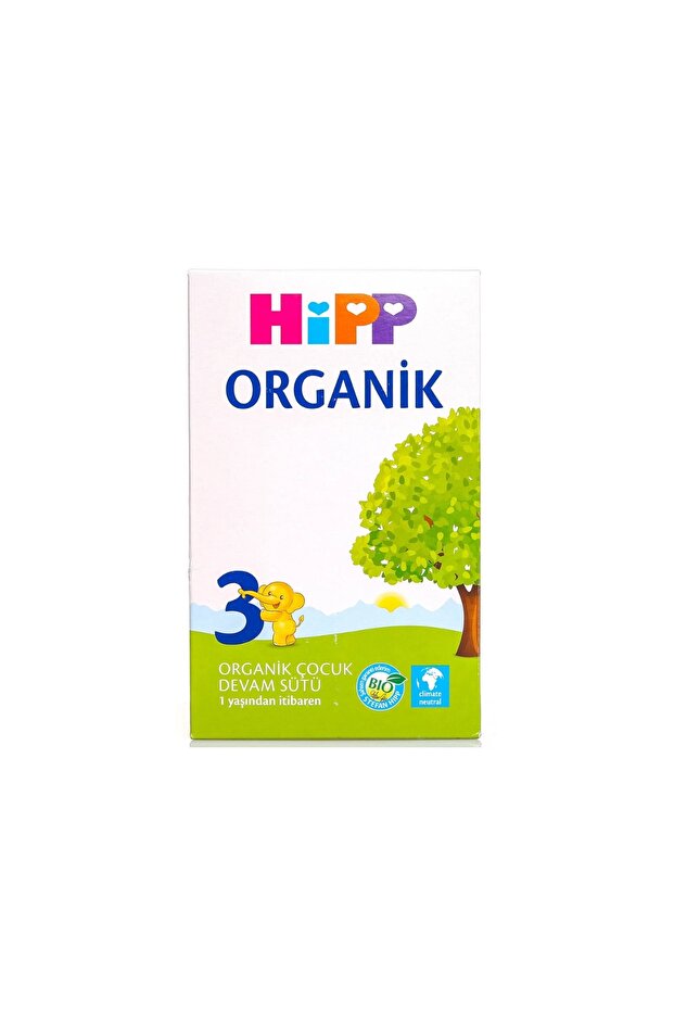 3 Organik Devam Sütü 600 gr - 1