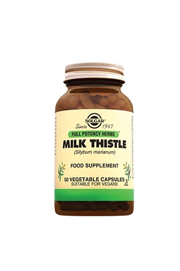 Milk Thistle 100 mg 50 Kapsül - 1