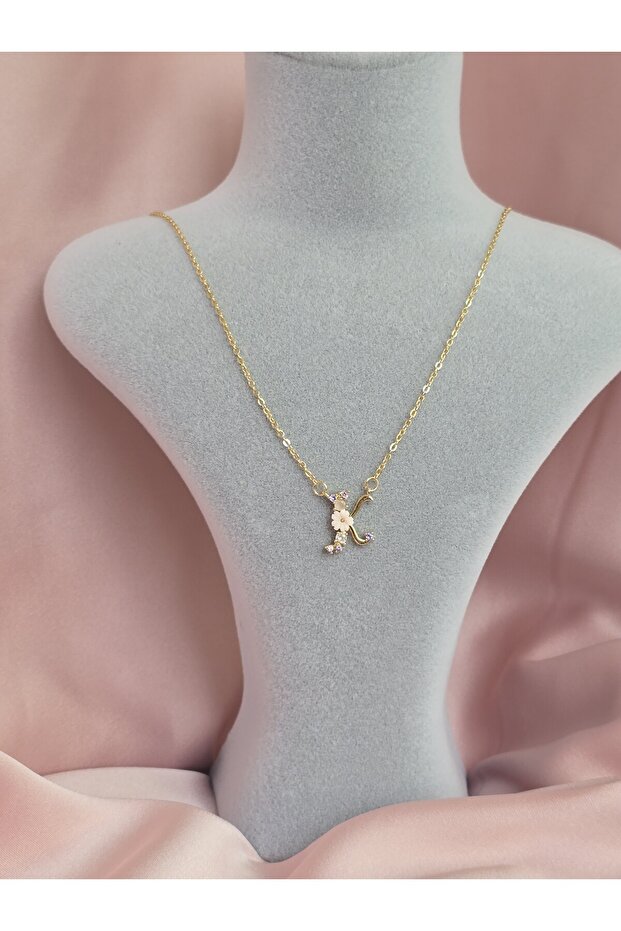 Çelik harf kolye - 7