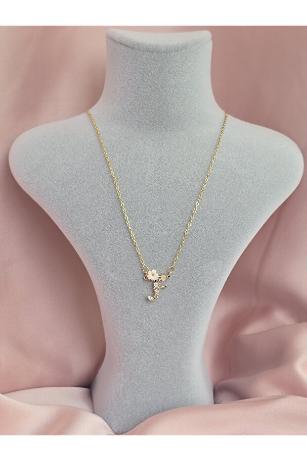 Çelik harf kolye - 4