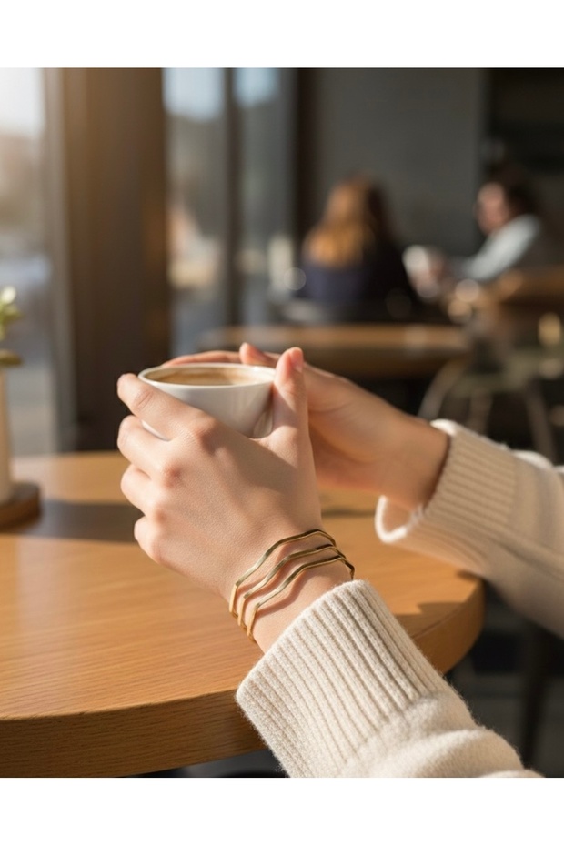 3lü Zigzag Ajda Bilezik - 3