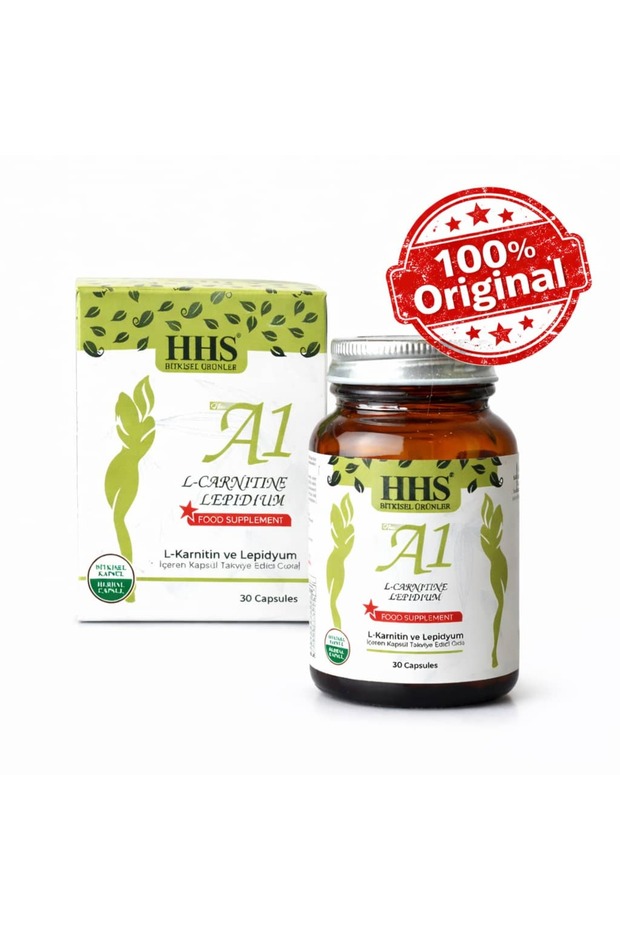 كبسولات التنحيف التركية HHS A1 كارنتين ليبيديوم 30 كبسولة - 3
