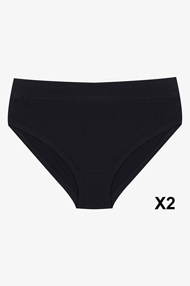 Kadın 5'li Biyeli Basic Külot - 5