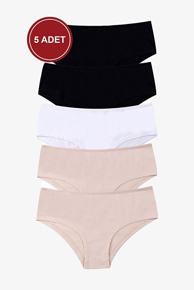 Women's 5-Piece Lycra Hipster