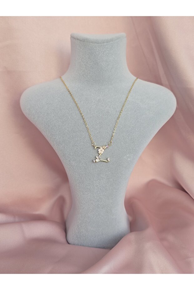 Çelik harf kolye - 1