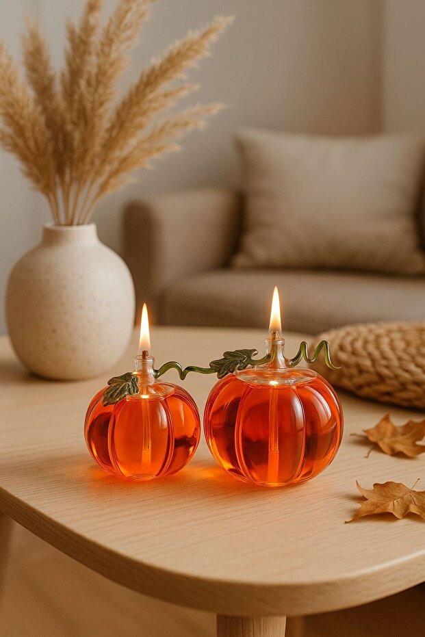 Cam Kandil 2'li Balkabağı - 1