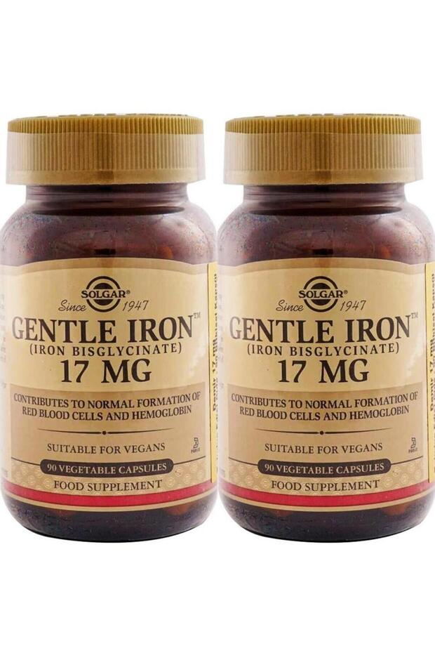 Gentle Iron 17 Mg 90 Capsule 2 Pieces