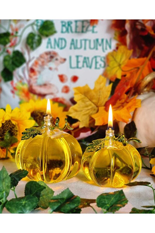 Cam Kandil 2'li Balkabağı - 4