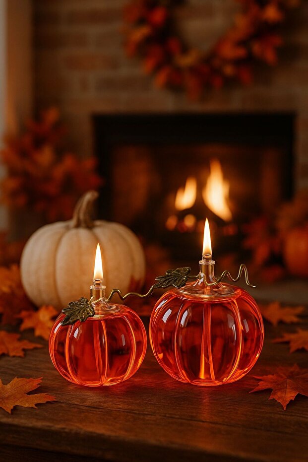 Cam Kandil 2'li Balkabağı - 8