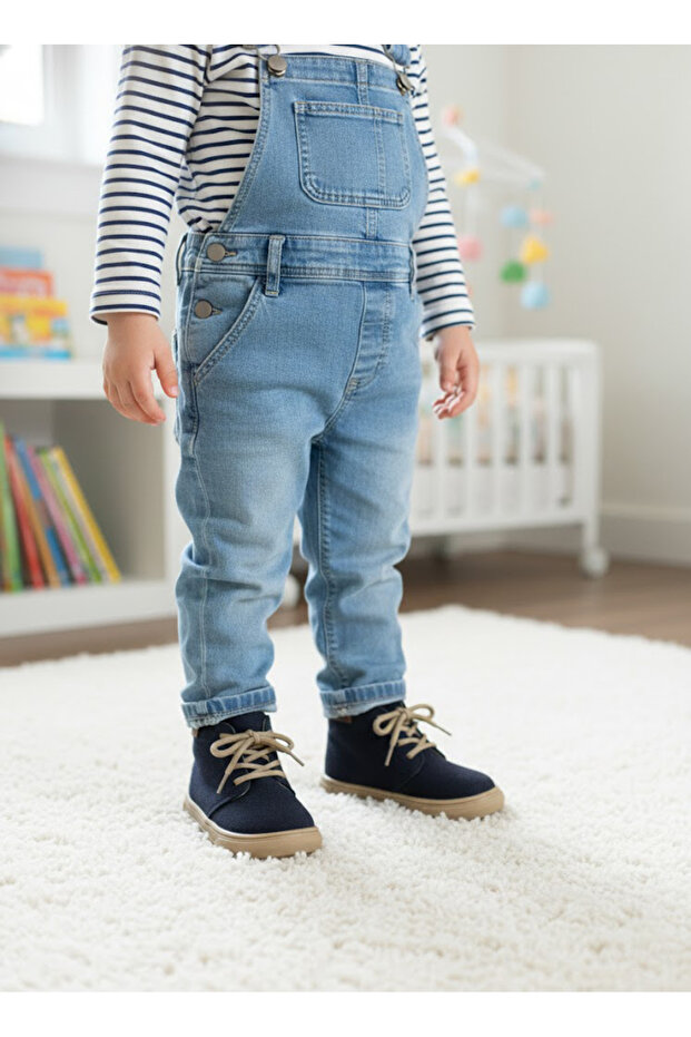 Bubu Unisex Zippered Children's Boots 21-30