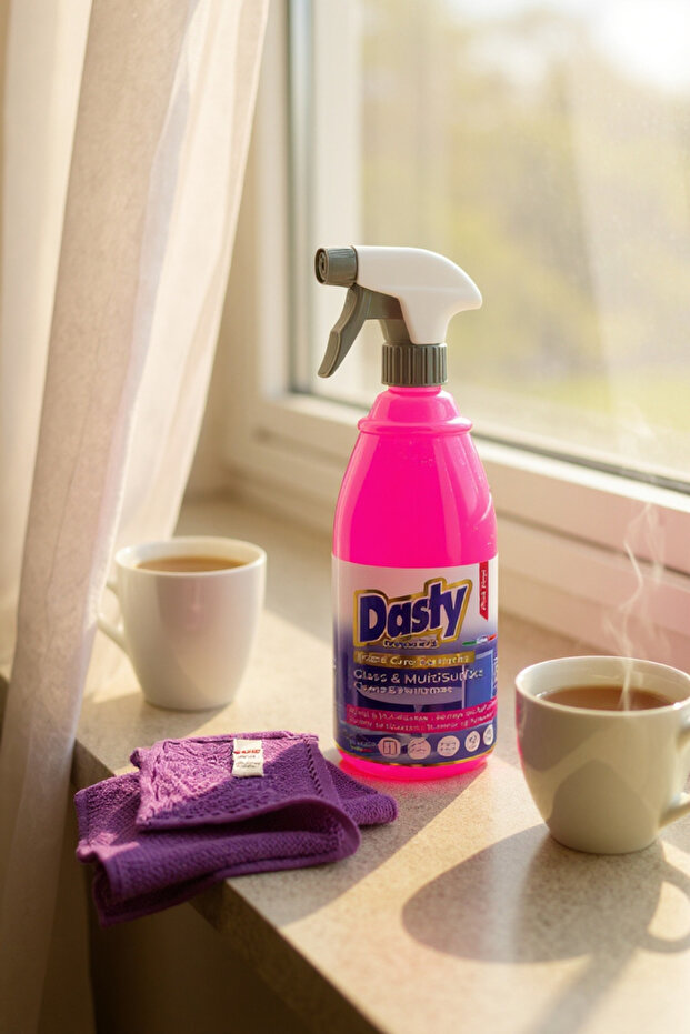 Microfiber Cloth 1 Pc + Dasty All Surfaces 1 Pc