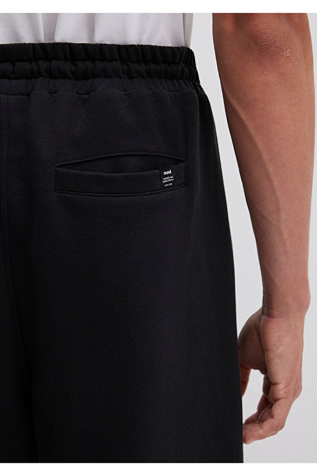 Siyah Basic Eşofman Altı 0010280-900 - 6