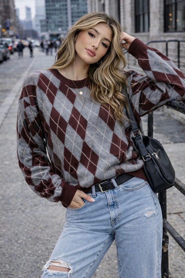 Thick Equivalent Baklava Sweater G3169 - 2