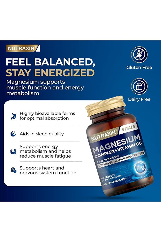 Magnesium Complex 60 Tablets - 5