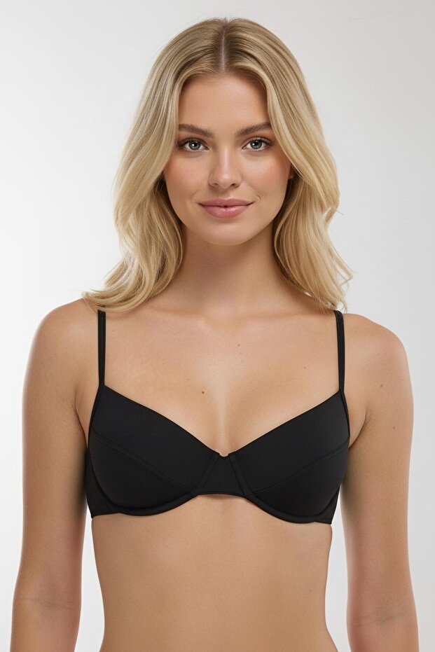 63561 Black Bikini Top