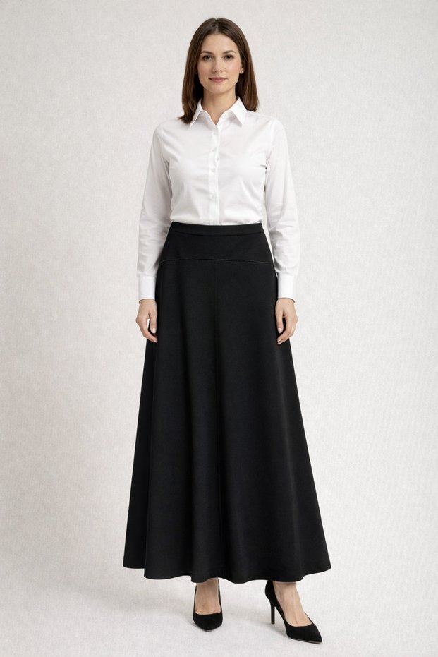 Garni Pieced Skirt Skirt Length 95 cm Dir