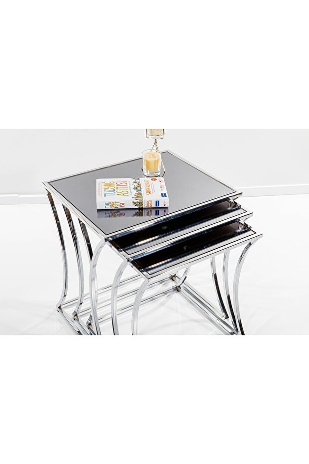 DURRES ZİGON SEHPA, KROM - 3