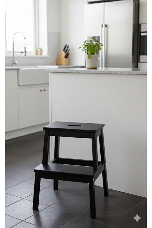 Zelen Basamaklı Tabure - 3