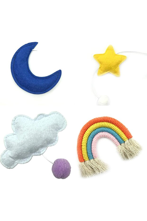 ديكور جداري بألوان قوس قزح - 5