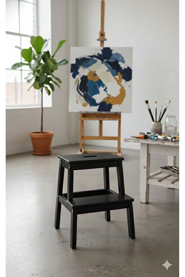 Zelen Basamaklı Tabure - 4