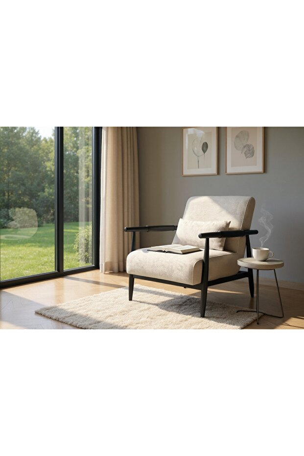 VEGA BERJER, KREM SİYAH - 1